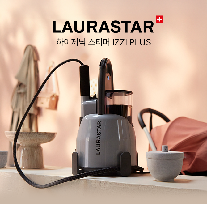 로라스타 하이제닉 스티머 OOOO PLUS 는  예열 온도 최대 160℃, 스팀 분사 속도 129km/h로 설계되었습니다. 로라스...